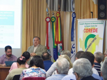 Assembleia Pública Regional e reunião do COREDE aconteceu no auditório do Hospital Nossa Senhora Aparecida